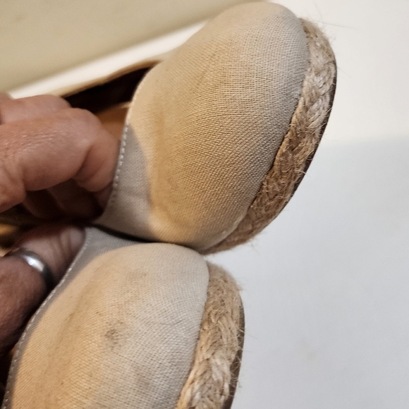 VIONIC Carolina Oat Slingback Espadrilles Wedges Round Toe Shoes size 9 - Picture 9 of 15